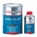 2K kõrge ehitusega akrüülkrunt Acrylic filler HS 2K 5:1 grey 1L TROTON 0,8 l + 0,16 l hardener