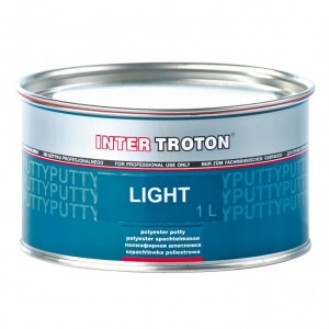 Lightweight Filling Polyester Putty 1000g TROTON