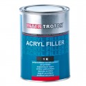 1K akryylipohjamaali Acrylic filler HS 1K grey 500ml TROTON