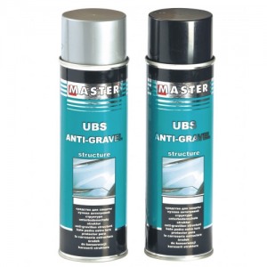 Anti gravel spray UBS with structure Black 500ml Master TROTON