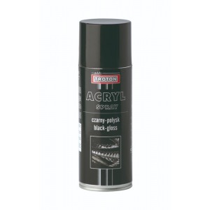 TROTON 2305 Acrylic Paint Black Gloss 400 ml