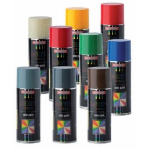 Акриловая краска серая RAL7001 400ml TROTON