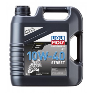 MOTO Street 4T poolsünt.tsikliõli 10W-40 4L LIQUI MOLY