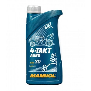 Четырехтактное масло MANNOL Agro SAE 30 1L API SG