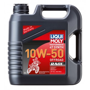 MOTO Offroad Race 4T sünt. tsikliõli 10W-50 4L LIQUI MOLY