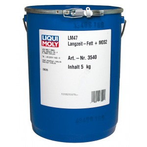 LM47 pikaajaline plastne määre MoS2-ga 5kg LIQUI MOLY