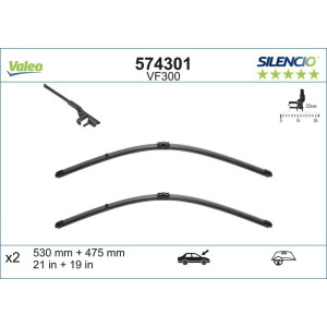 Pyyhkijänsulka VALEO 574301