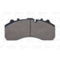 Brake Pad Set, disc brake VALEO 882200