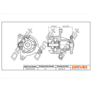 Veepump, mootori jahutus Dr!ve+ DP2310.10.048