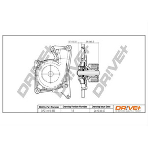 Water Pump, engine cooling Dr!ve+ DP2310.10.119