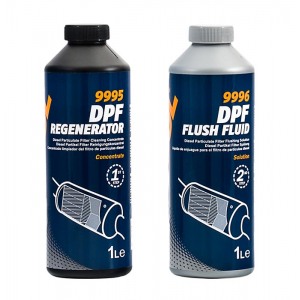 9995/9996 DPF puhastus ja loputus aine 1L+1L
