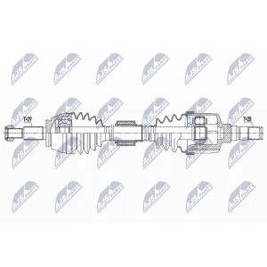 Приводной вал NTY NPW-RE-190