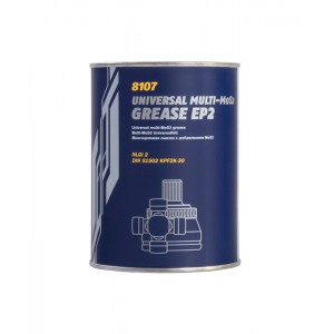 Universaali monikäyttöinen naarmuuntumista estävä litium-saippuarasva 800g MANNOL MN Universal Multi-MoS2 Grease EP2 Ester