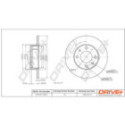 Brake Disc Dr!ve+ DP1010.11.0027