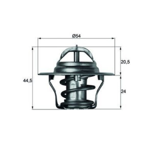 Termostaat,Jahutusvedelik MAHLE TX 4 83D