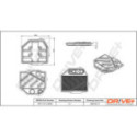 Hydrauliikkasuodatinsarja, automaattivaihteisto Dr!ve+ DP1110.14.0005