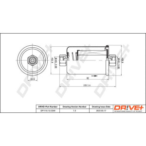 Fuel Filter Dr!ve+ DP1110.13.0249