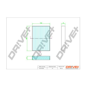 Filter,salongiõhk Dr!ve+ DP1110.12.0358
