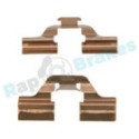 Accessory Kit, disc brake pad RAP BRAKES R-U0004