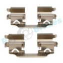 Lisakomplekt, ketaspiduriklotsid RAP BRAKES R-U0185