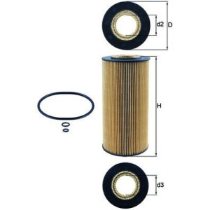 Масляный фильтр KNECHT OX 123/1D