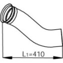 Exhaust Pipe DINEX 81132