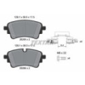 Brake Pad Set, disc brake TEXTAR 2626501