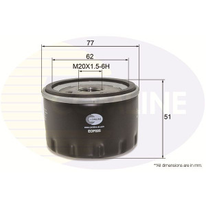 Oil Filter COMLINE EOF025