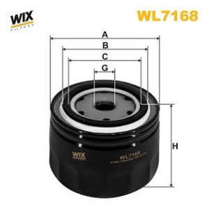 Hydrauliikkasuodatin, automaattivaihteisto WIX FILTERS WL7168