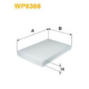 Filter, cabin air WIX FILTERS WP9366