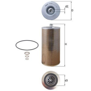 Õlifilter MAHLE OX 69D