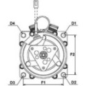 Compressor, air conditioning HC-Cargo 240246