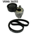 V-Ribbed Belt Set SKF VKMA 36055