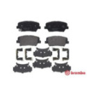 Комплект тормозных колодок, дисковый тормоз BREMBO P 30 070