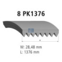 V-Ribbed Belt DT Spare Parts 3.34211