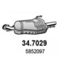 Rear Muffler ASSO 34.7029