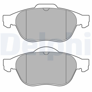 Brake Pad Set, disc brake DELPHI LP3692
