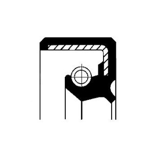 Shaft Seal, propshaft centre bearing CORTECO 12001716B