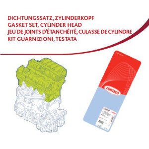 Tihendikomplekt,silindripea CORTECO 418732P