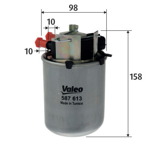 Polttoainesuodatin VALEO 587613