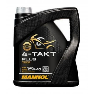Моторное масло MANNOL 4-Takt Plus 10W40 4L