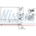 Condenser, air conditioning NISSENS 940531