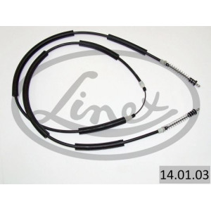 Тросик, cтояночный тормоз LINEX 14.01.03