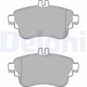 Brake Pad Set, disc brake DELPHI LP2442