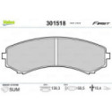 Brake Pad Set, disc brake VALEO 301518
