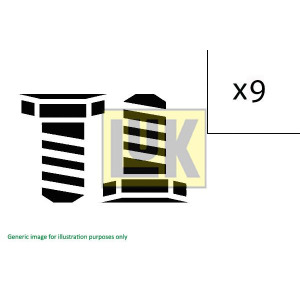 Комплект болтов, система сцепления Schaeffler LuK 411 0145 10
