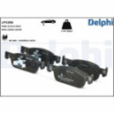 Комплект тормозных колодок, дисковый тормоз DELPHI LP3286