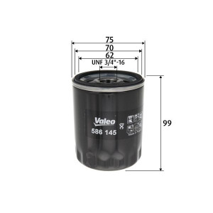 Масляный фильтр VALEO 586145