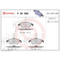 Brake Pad Set, disc brake BREMBO P 50 069X