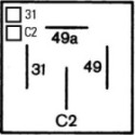 Flasher Unit HELLA 4DM 003 360-021